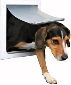 Trixie 2-Weg Hondenluik Wit - XS-S 25 X 29 CM -Dieren Product Winkel 1000x1200 4