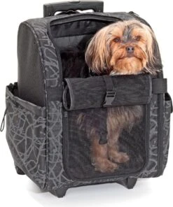 Flamingo - Hondenbuggy Smart City - Zwart - 32 X 29 X 52 Cm -Dieren Product Winkel 1003x1200 2