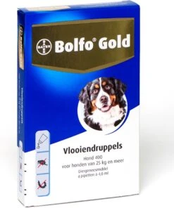 Bayer Bolfo Gold 400 Anti Vlooienmiddel - Hond - >25 Kg - 4 Pipetten -Dieren Product Winkel 1003x1200 4