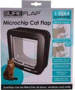 SureFlap Microchip Kattenluik M - Bruin - 12 X 14 Cm -Dieren Product Winkel 1004x1200 2