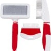 YUNICS® Hondenborstel Set - Hondenkam - Klittenkam – Slicker - Borstelset – Hondenhaar - Haarverzorging - Dierenverzorging - 3 Delig
