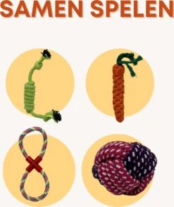 (Goedkoopste) Honden Speelgoed Set 15 Stuks Geschikt Voor Puppy's T/m Middelgrote Honden - Honden Kauw Speelgoed - 15 Stuks - Hondenspeeltjes - Intelligentie - Touw - Flostouw - Bijtring - Bal - Huisdieren Speelgoed -Dieren Product Winkel 1011x1200 10