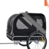 Flamingo Doggy Liner Economy - Hondenfietskar - Grijs/Zwart
