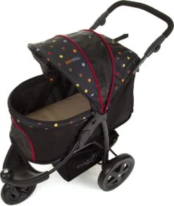 Tog Fit Pet Roadster Hondenbuggie - Zwart - Hondenbudy - 107x60x107 Cm - Zwart -Dieren Product Winkel 1014x1200 5