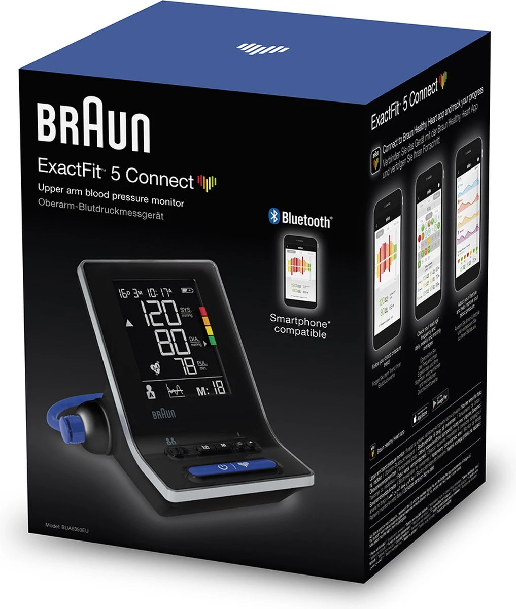 Braun BUA6350EU BUA6350EU Bloeddrukmeter Bovenarm 2 Braun BUA6350EU BUA6350EU Bloeddrukmeter Bovenarm - Afbeelding 2