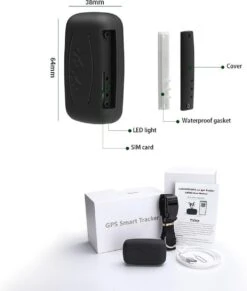 SAMA Direct™ Huisdier GPS Tracker- Zonder Abonnement - Lange Batterijduur - Kat - Hond - Zwart - Waterdicht - Track & Trace Volgsysteem -Dieren Product Winkel 1019x1200 5