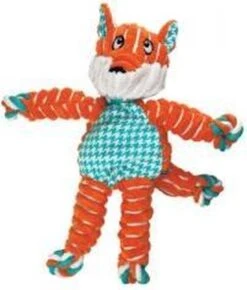 Kong Floppy Knots Vos 20,5x23,5x9 Cm -Dieren Product Winkel 1022x1200 5