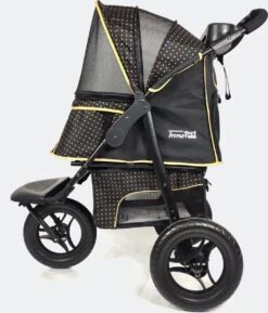 InnoPet Hondenbuggy - Adventure - Zwart/Goud - 94x58x103cm -Dieren Product Winkel 1024x1200 2