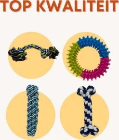 (Goedkoopste) Honden Speelgoed Set 15 Stuks Geschikt Voor Puppy's T/m Middelgrote Honden - Honden Kauw Speelgoed - 15 Stuks - Hondenspeeltjes - Intelligentie - Touw - Flostouw - Bijtring - Bal - Huisdieren Speelgoed -Dieren Product Winkel 1025x1200 2