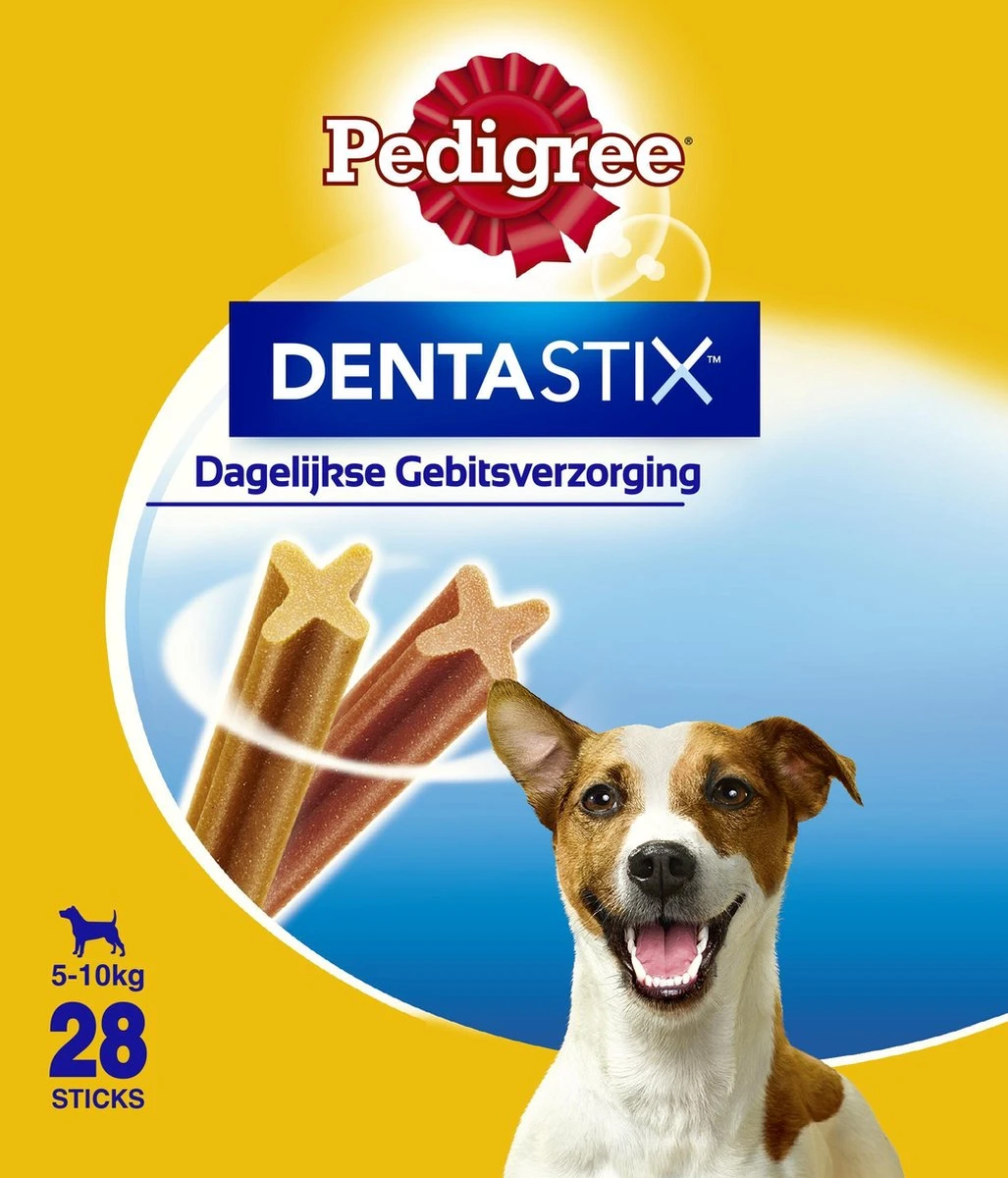 Pedigree Dentastix Mini Hond Multipack - Gebitsverzorgende Hondensnack - 4 X 7 Stuks 9 Pedigree Dentastix Mini Hond Multipack - Gebitsverzorgende Hondensnack - 4 X 7 Stuks - Afbeelding 9