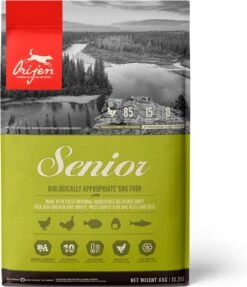 Orijen Whole Prey Senior Dog - Kip & Kalkoen - Hondenvoer - 11.4 Kg -Dieren Product Winkel 1031x1200 11