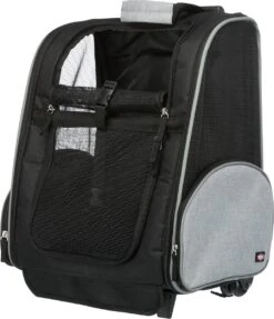 Trixie Reismand Trolley Zwart / Grijs - 36X27X50 CM -Dieren Product Winkel 1031x1200 6
