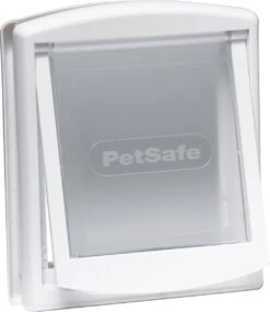 Petsafe 757 Hondenluik - Medium - Zilver/Tranparant -Dieren Product Winkel 1039x1200 1