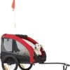 Klarfit Husky Race Hondenfietskar 282 Liter - 75 X 85 X 137 Cm (BxHxD) - Past Bij Alle Fietsen Met 26-28" - Belastbaarheid Van 40 Kg