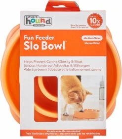 Outward Hound Slo Bowl Fun Feeder Voerbak - M - Oranje - Ø 28 Cm 22 Outward Hound Slo Bowl Fun Feeder Voerbak - M - Oranje - Ø 28 Cm -Dieren Product Winkel 1049x1200 8