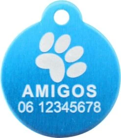 Hondenpenning - Rond Met Oog - Diverse Kleuren -Dieren Product Winkel 1050x1200 7