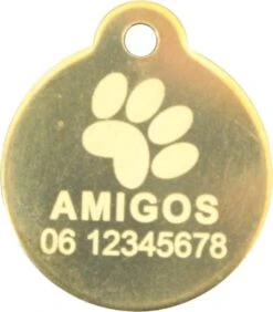 Hondenpenning - Rond Met Oog - Diverse Kleuren -Dieren Product Winkel 1052x1200 6