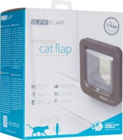 SureFlap Microchip Kattenluik M - Bruin - 12 X 14 Cm -Dieren Product Winkel 1058x1200 2
