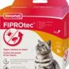 Beaphar Fiprotec Kat - Vlooienbestrijding - >1 Kg - 4 Pipetten