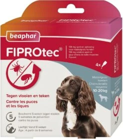 Beaphar Fiprotec Vlooien- En Tekenmiddel Hond 10-20 Kg - 4 Pipetten 19 Beaphar Fiprotec Vlooien- En Tekenmiddel Hond 10-20 Kg - 4 Pipetten -Dieren Product Winkel 1067x1200 3