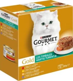 Gourmet Gold Hartig Torentje - Kattenvoer Natvoer - Vlees Met Groente Mix - 48 X 85 G 17 Gourmet Gold Hartig Torentje - Kattenvoer Natvoer - Vlees Met Groente Mix - 48 X 85 G -Dieren Product Winkel 1071x1200 2