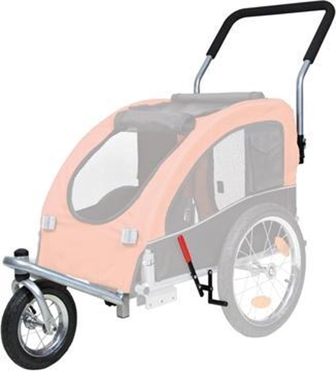 Trixie Ombouwset Hondenfietskar Naar Hondenwandelwagen - M 9 Trixie Ombouwset Hondenfietskar Naar Hondenwandelwagen - M - Afbeelding 9