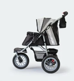 InnoPet Comfort EFA ECO - Hondenbuggy - Zwart/Zilvergrijs - 87x50x102cm -Dieren Product Winkel 1091x1200 5