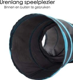 Merkloos Kattentunnel - Opvouwbaar - 3 Gangen - Voor Binnen En Buiten -Dieren Product Winkel 1097x1200 1