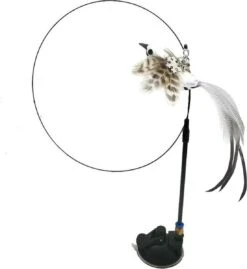 Kattenspeelgoed - Simulatie Vogel - Interactieve Grappige Kattenspeeltjes - Kattenhengel Met Zuignap + 4 Vogels + Een Kattenhengel GRATIS -Dieren Product Winkel 1102x1200