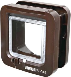 SureFlap Microchip Kattenluik M - Bruin - 12 X 14 Cm -Dieren Product Winkel 1107x1200 1