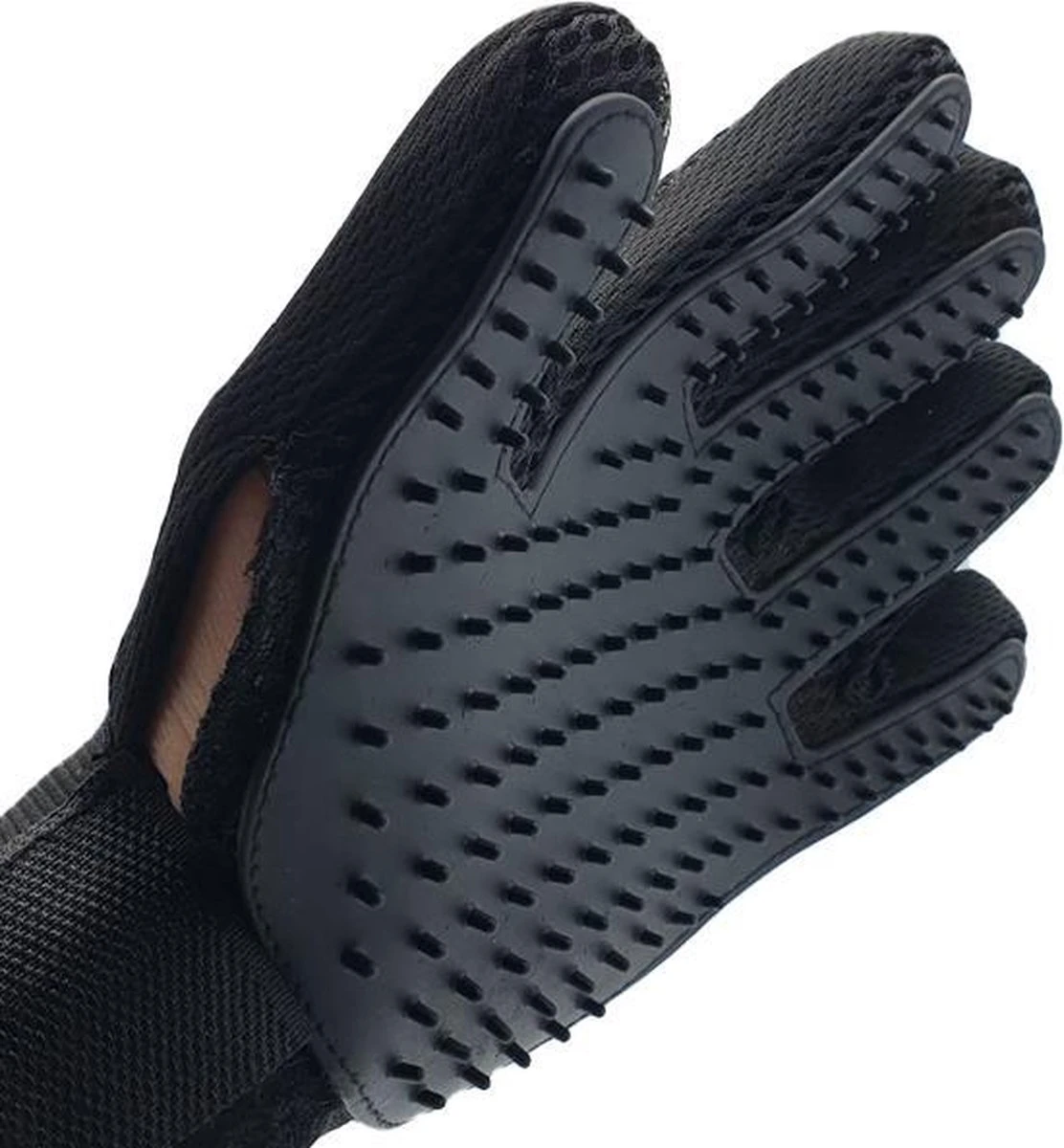 Borstel Voor Huisdieren - 2 Stuks LINKS + RECHTS - Voor Elke Vacht - Silicone - Vachtborstel - Borstel Handschoen - Zwart- ODaani 5 Borstel Voor Huisdieren - 2 Stuks LINKS + RECHTS - Voor Elke Vacht - Silicone - Vachtborstel - Borstel Handschoen - Zwart- ODaani - Afbeelding 5