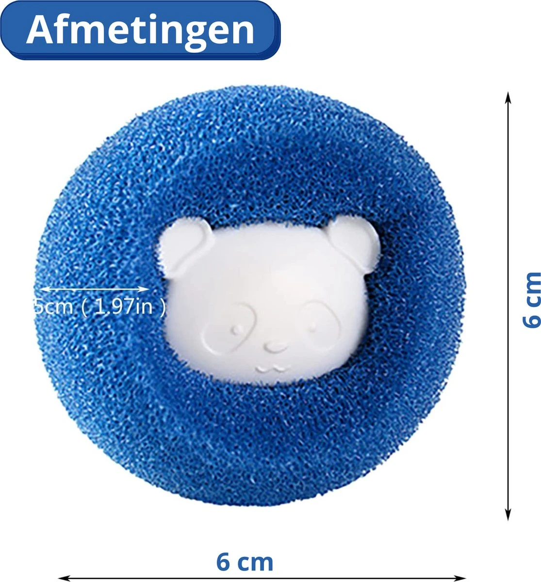 Merkloos Wasdrogerbollen - Haarverwijderaar Huisdieren - Haarvanger Wasmachine - Wasbollen - Drogerbollen - 4 Keer 2 Merkloos Wasdrogerbollen - Haarverwijderaar Huisdieren - Haarvanger Wasmachine - Wasbollen - Drogerbollen - 4 Keer - Afbeelding 2