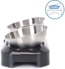 Nobleza Katten Voerbakjes - Ergonomische Dubbele Voerbak - Anti Braak Voerbak Voor Katten - Zwart - Dubbel - RVS 23 Nobleza Katten Voerbakjes - Ergonomische Dubbele Voerbak - Anti Braak Voerbak Voor Katten - Zwart - Dubbel - RVS -Dieren Product Winkel 1127x1200 2