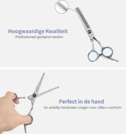 VoordeelShop 7-Delige Huisdier Knipset Met Etui - Trimmen Hond - Honden Schaar - Effileerschaar Hond - Huisdier Trimmer - Huisdier Knippen - Knipschaar Haar - Haar Schaar - Kapper - Kapperset - Scharenset -Dieren Product Winkel 1127x1200 8