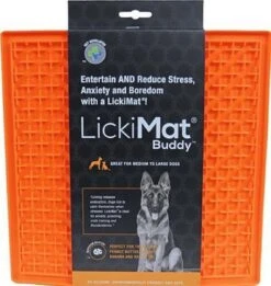 Lickimat Buddy - Voermat - Slow Feeder - 20 Cm - Oranje 16 Lickimat Buddy - Voermat - Slow Feeder - 20 Cm - Oranje -Dieren Product Winkel 1137x1200 12