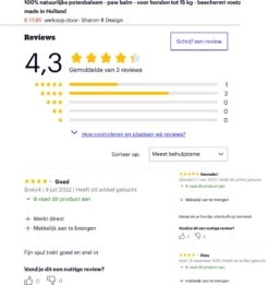 100% Natuurlijke Potenbalsem - Paw Balm - Voor Honden Tot 15 Kg - Beschermt Voetzooltjes - Tegen Kloven, Wondjes, Ontstekingen -Dieren Product Winkel 1137x1200 8