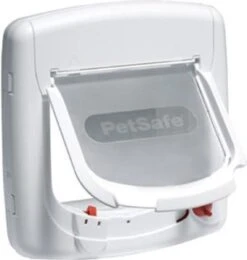 PetSafe 300 Deluxe Kattenluik - M - Ø 25.2 Cm - Wit -Dieren Product Winkel 1142x1200