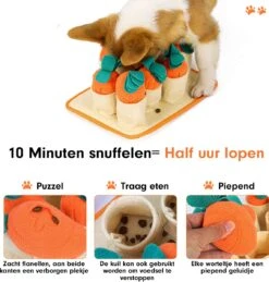 Premium Snuffelmat Voor Hond En Kat - Intelligentie Speelgoed - Snuffel Mat Puppy - IQ Hondenspeeltjes - Educatieve Training Huisdier - Snuffeltrainer Hondenpuzzel - Educatief Speelgoed - Vetalo -Dieren Product Winkel 1145x1200 4