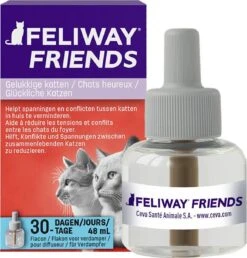 Feliway Friends - Navulling - 1 X 48 Ml - Anti-conflict Voor Katten -Dieren Product Winkel 1148x1200