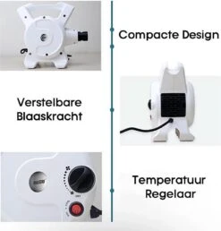 Hondenfohn - Waterblazer Met Draaiknop - 2400W Vermogen Met Warme En Koude Stand - Wit -Dieren Product Winkel 1149x1200 7