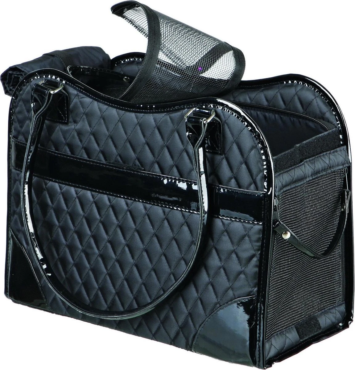 Trixie Reistas Amina Zwart 37X29X18 CM 3 Trixie Reistas Amina Zwart 37X29X18 CM - Afbeelding 3