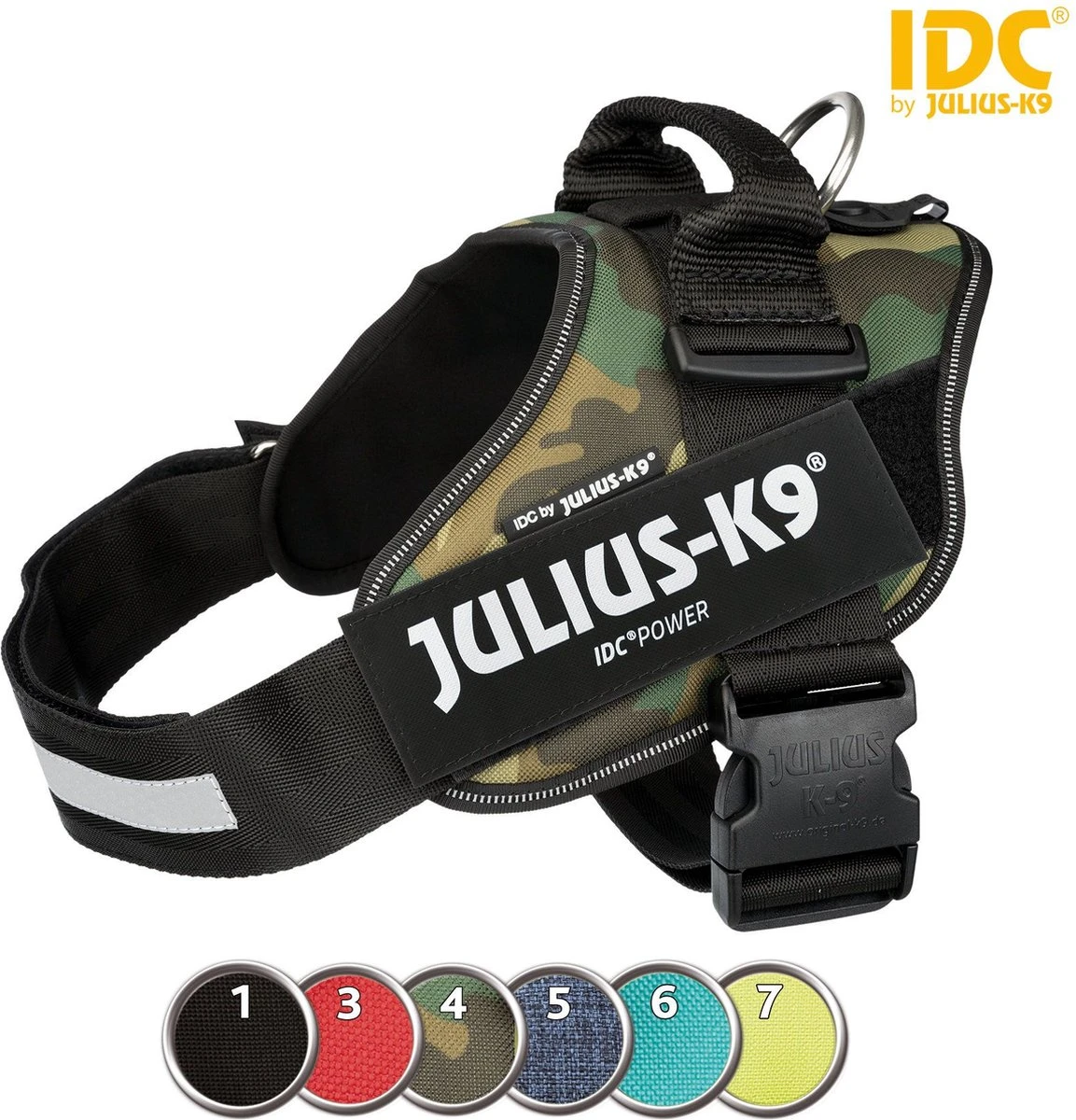 Julius K9 Julius-K9 IDC®Powertuig, L - Maat 1, Zwart 14 Julius K9 Julius-K9 IDC®Powertuig, L - Maat 1, Zwart - Afbeelding 14
