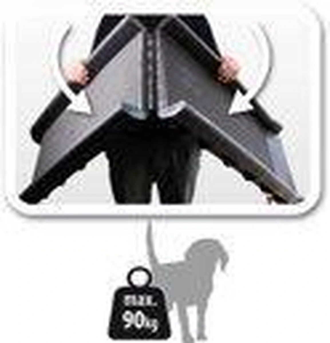 Zooselect - Honden Loopplank - 154 X 39 X 70 Cm 7 Zooselect - Honden Loopplank - 154 X 39 X 70 Cm - Afbeelding 7