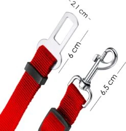 Verstelbaar Hondenriem Autogordel Universele Auto Hondengordel - Rood -Dieren Product Winkel 1156x1200 8