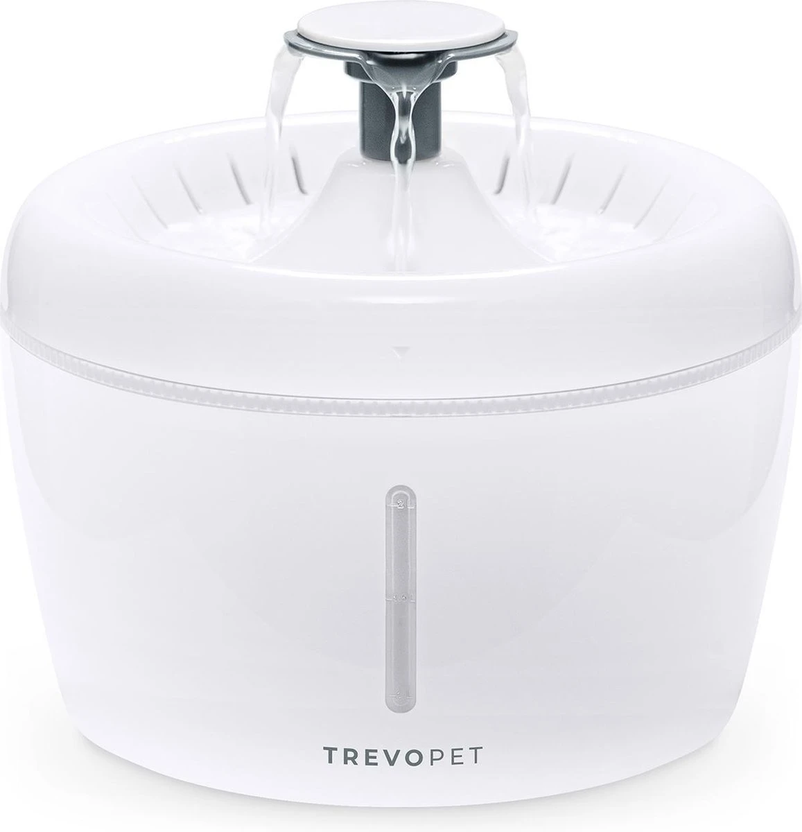 TrevoPet® Drinkfontein Kat - Waterfontein Kat - Kattenfontein - Fluisterstil - Drinkfontein - Drinkbak Kat - 2.5 Liter - Inclusief Filter - Wit 4 TrevoPet® Drinkfontein Kat - Waterfontein Kat - Kattenfontein - Fluisterstil - Drinkfontein - Drinkbak Kat - 2.5 Liter - Inclusief Filter - Wit - Afbeelding 4