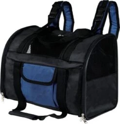 Trixie Rugzak Connor Tot 8 Kg Zwart / Grijs - 42X21X29 CM -Dieren Product Winkel 1164x1200 24