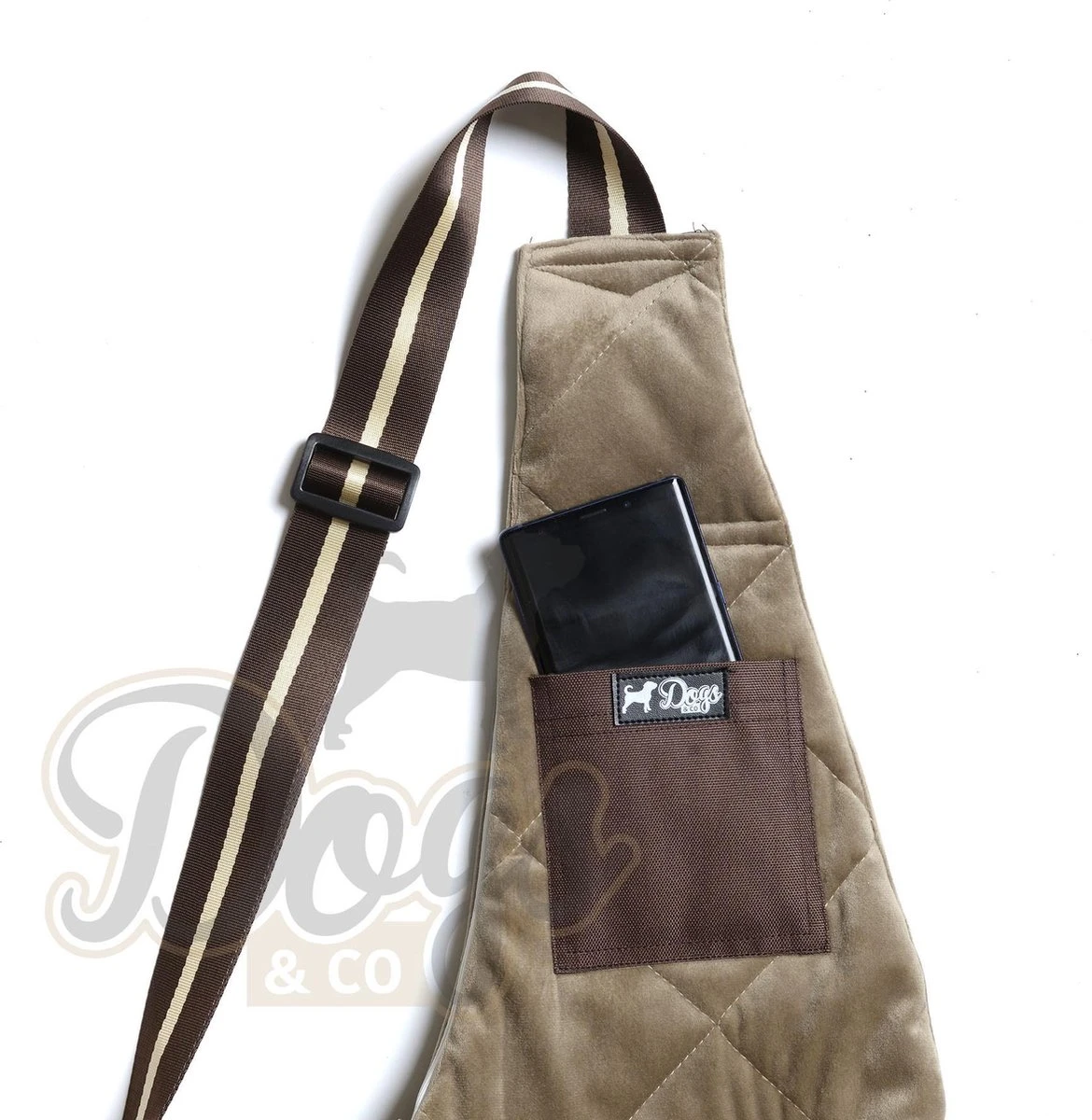 Dogs&Co Draagtas Hond - Denim Blauw - Hondentas 64x45 Cm 7 Dogs&Co Draagtas Hond - Denim Blauw - Hondentas 64x45 Cm - Afbeelding 7