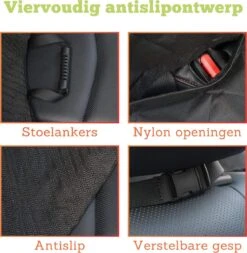 Merkloos Luxe Hondendeken Achterbank En Kofferbak - Hondendeken Auto - Waterdicht - Geschikt Voor In De Wasmachine - Dierenproducten - Hondenaccessoires - 137 X 147 Cm -Dieren Product Winkel 1172x1200 9