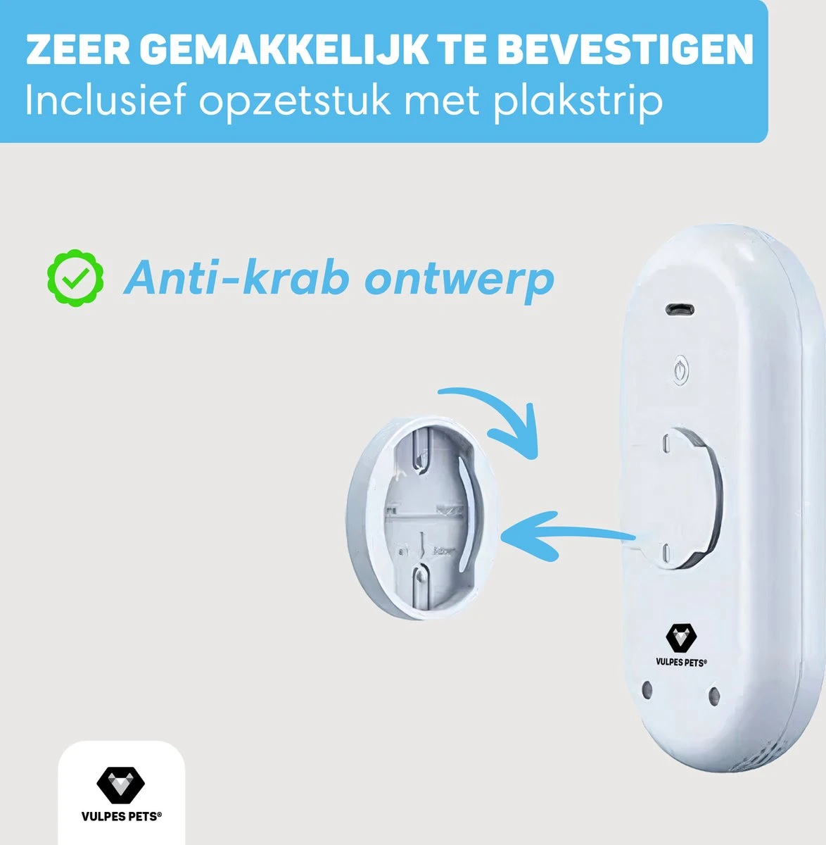 Vulpes Pets® Kattenbak Geurverdrijver PRO - Ozon En Negatieve Ionen Functie - Infraroodsensor - Oplaadbaar - Geurverwijderaar - Air Eliminator - Wit 9 Vulpes Pets® Kattenbak Geurverdrijver PRO - Ozon En Negatieve Ionen Functie - Infraroodsensor - Oplaadbaar - Geurverwijderaar - Air Eliminator - Wit - Afbeelding 9