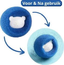 Merkloos Wasdrogerbollen - Haarverwijderaar Huisdieren - Haarvanger Wasmachine - Wasbollen - Drogerbollen - 4 Keer 9 Merkloos Wasdrogerbollen - Haarverwijderaar Huisdieren - Haarvanger Wasmachine - Wasbollen - Drogerbollen - 4 Keer -Dieren Product Winkel 1176x1200 4
